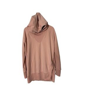 Indyeva Timea II Long Pullover Hoodie blush‎ pink size large